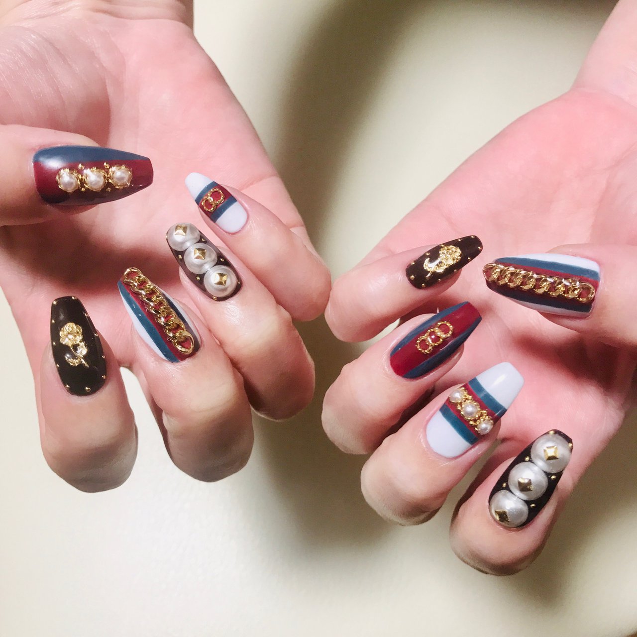 冬 オールシーズン クリスマス パーティー ハンド Anetomoのネイルデザイン No ネイルブック