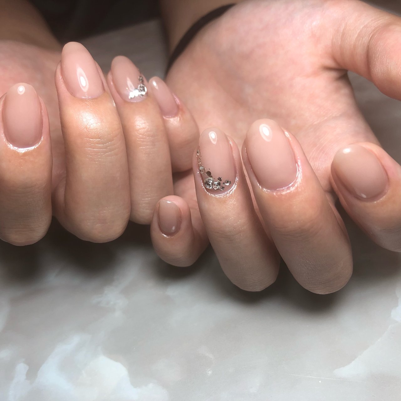 オフィス ブライダル パーティー デート ハンド St Nail Stのネイルデザイン No ネイルブック