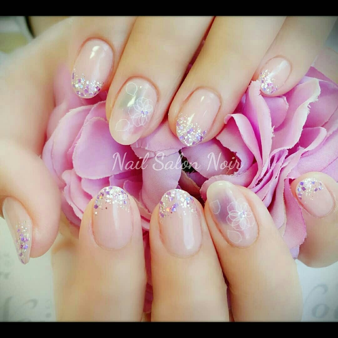 春 オフィス パーティー ハンド グラデーション Nail Noirのネイルデザイン No ネイルブック