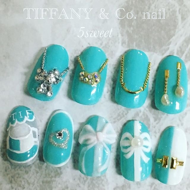 オールシーズン ブライダル パーティー 女子会 ハンド 5sweetのネイルデザイン No ネイルブック