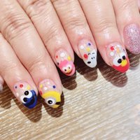 0以上 ミニオン ネイル 簡単