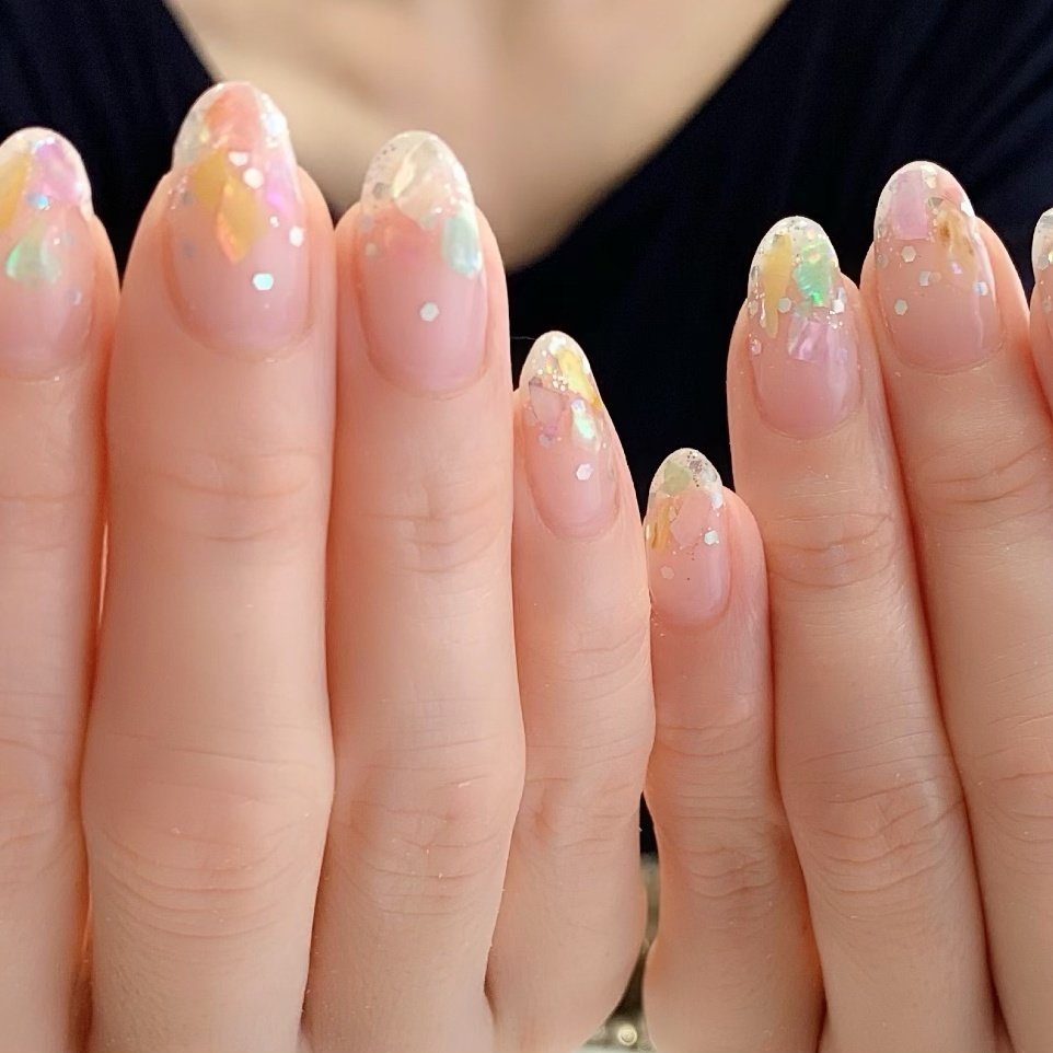 春 夏 ハンド シンプル グラデーション Veigeのネイルデザイン No ネイルブック