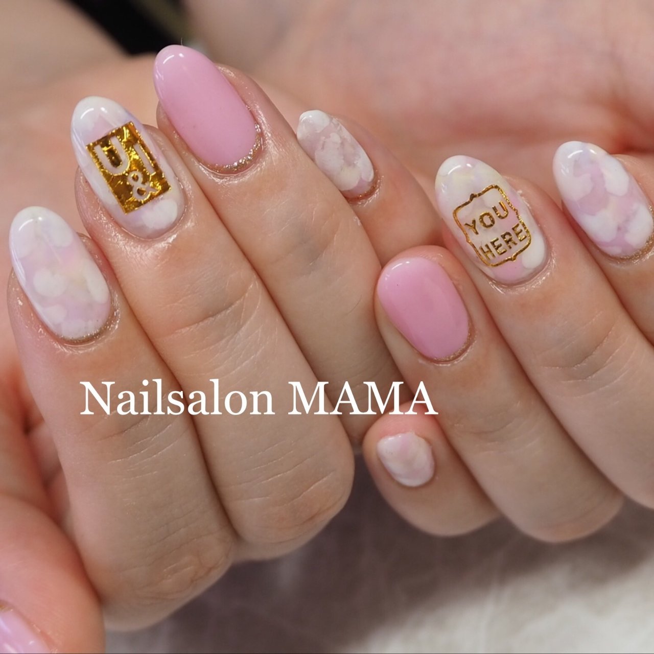 オールシーズン オフィス パーティー デート ハンド Nailsalon Mamaのネイルデザイン No 4236477 ネイルブック