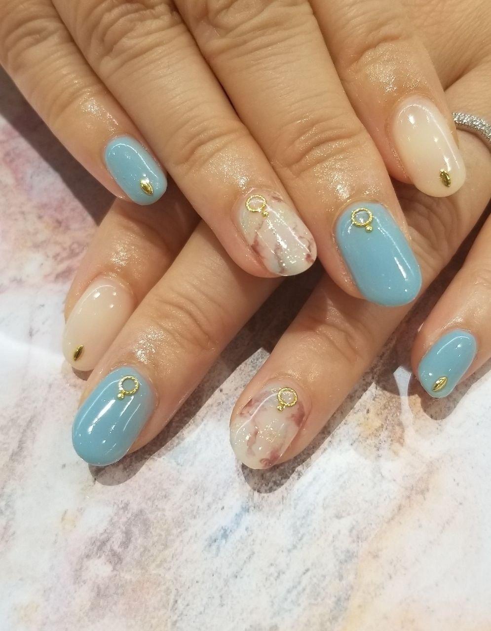 春 夏 旅行 海 ハンド Fast Nail ファストネイル のネイルデザイン No ネイルブック