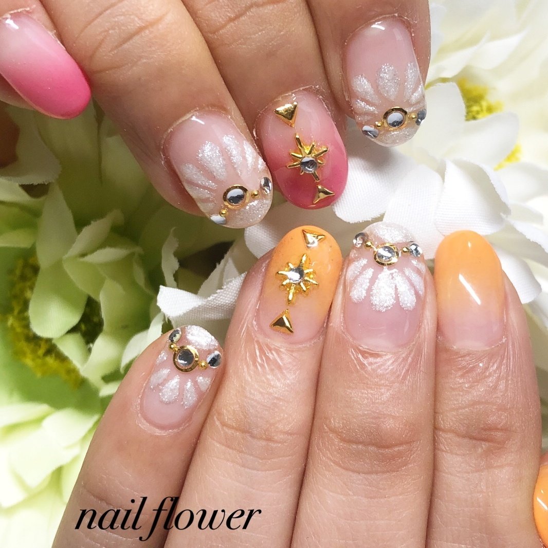 Nail Flower ネイルフラワー 中野新橋 のネイルデザイン No