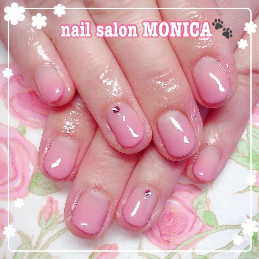 春 夏 ハンド グラデーション ミディアム Nail Salon Monica のネイルデザイン No ネイルブック