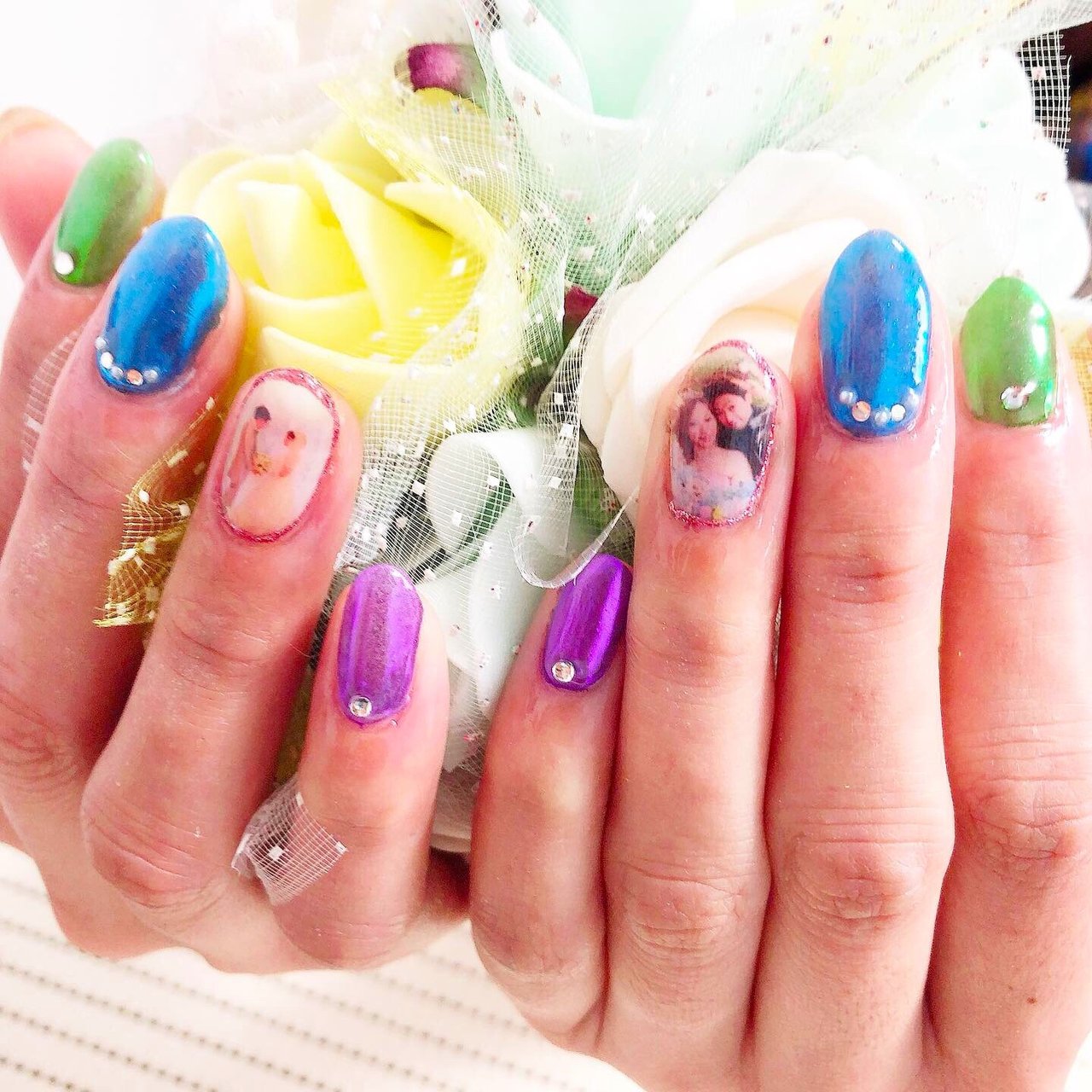 春 夏 ブライダル デート ハンド Hinatabocco 大野麻由香のネイルデザイン No ネイルブック