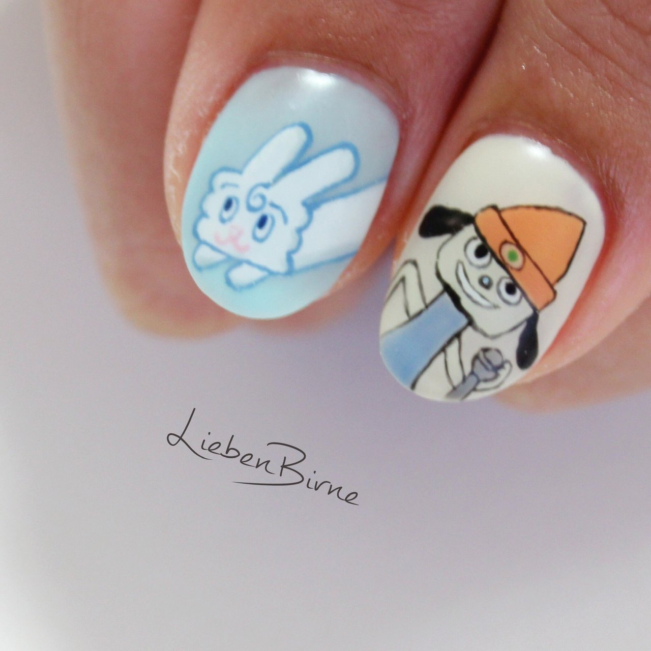 オールシーズン ハンド キャラクター マット ショート Lieben Birneのネイルデザイン No ネイルブック