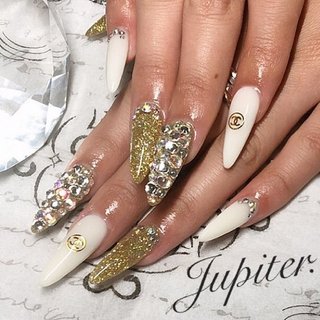 おすすめ順｜夏/#chanel風ネイルのネイルデザイン｜ネイルブック