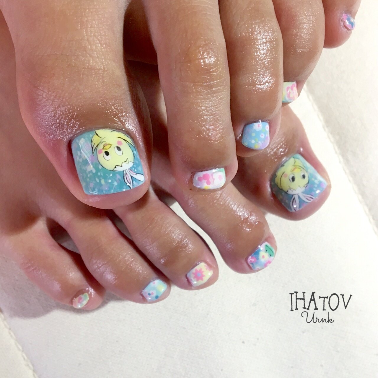 春 旅行 リゾート デート フット Ihatov Nailarts のネイルデザイン No ネイルブック