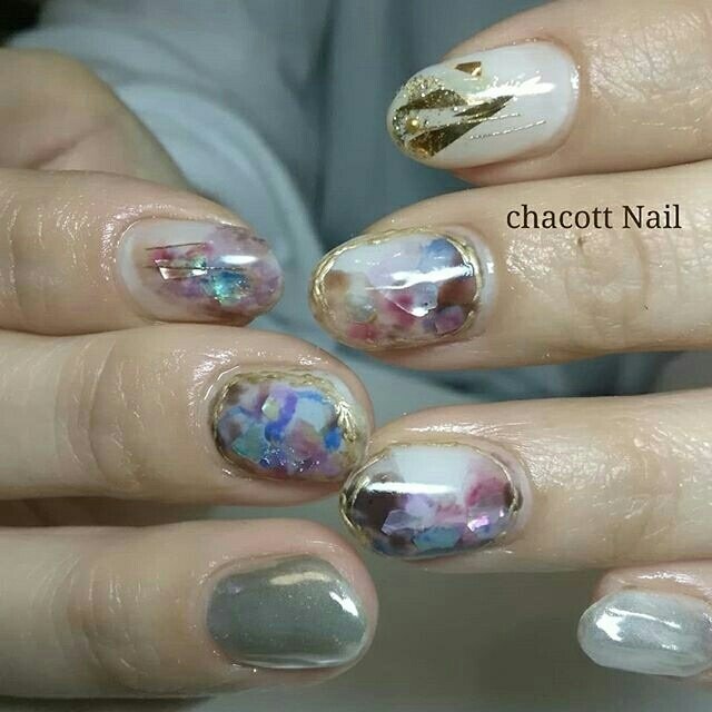 オールシーズン ハンド ニュアンス ショート ベージュ 愛知県春日井市 自宅ネイルサロンchacottnailのネイルデザイン No ネイルブック