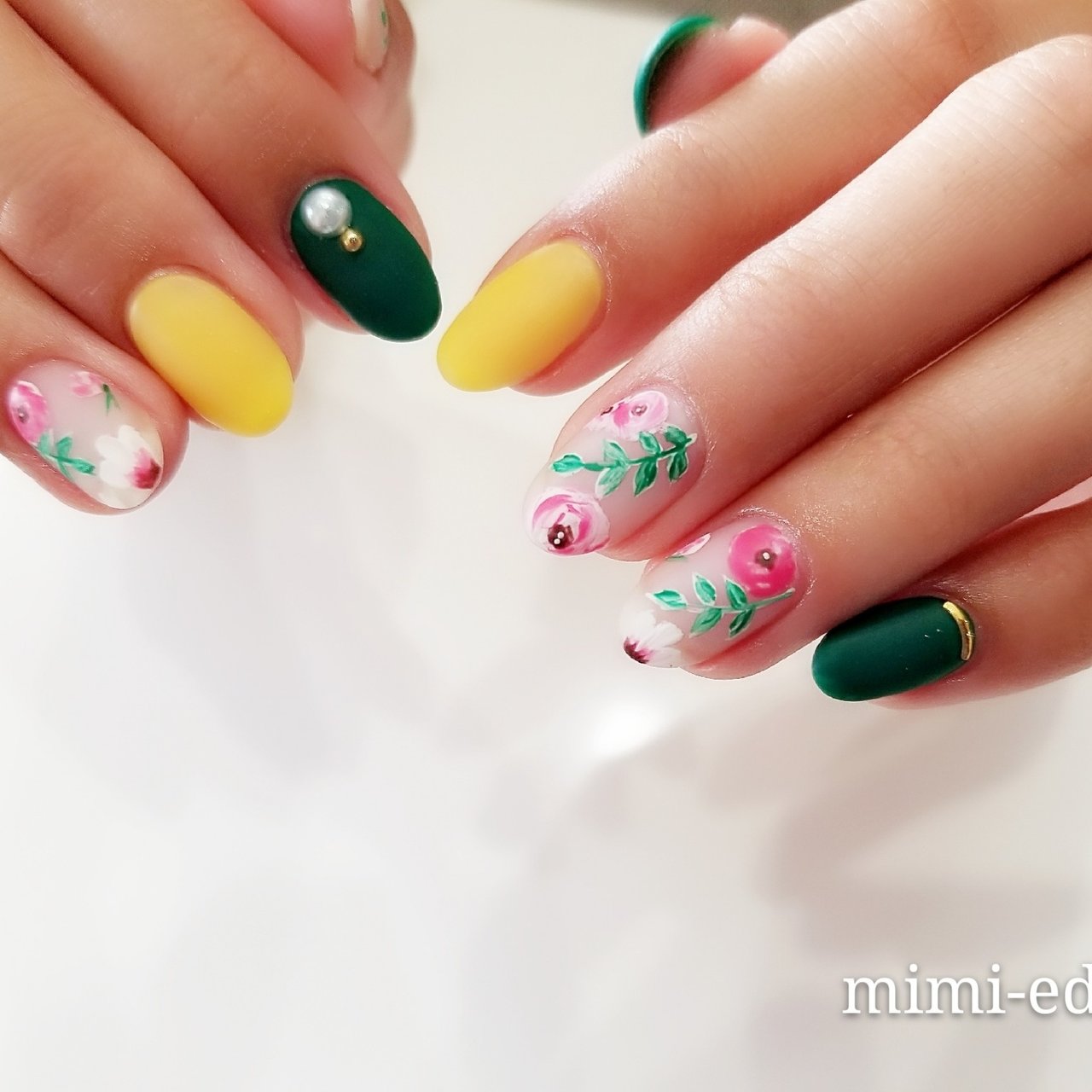 春 夏 海 リゾート ハンド Nail Mimiedenのネイルデザイン No ネイルブック