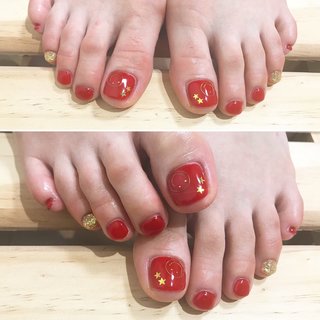 おすすめ順 星 ショート ニコちゃんのネイルデザイン ネイルブック