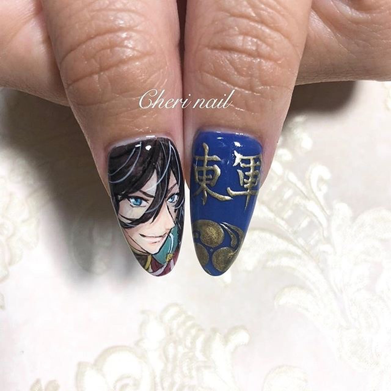 ハンド 痛ネイル キャラクター Cheri Nailのネイルデザイン No ネイルブック