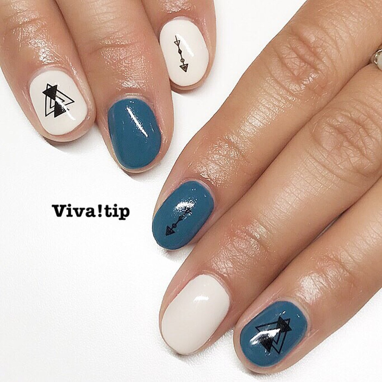 夏 オールシーズン リゾート ハンド シンプル Vivatip ビバティップ のネイルデザイン No ネイルブック