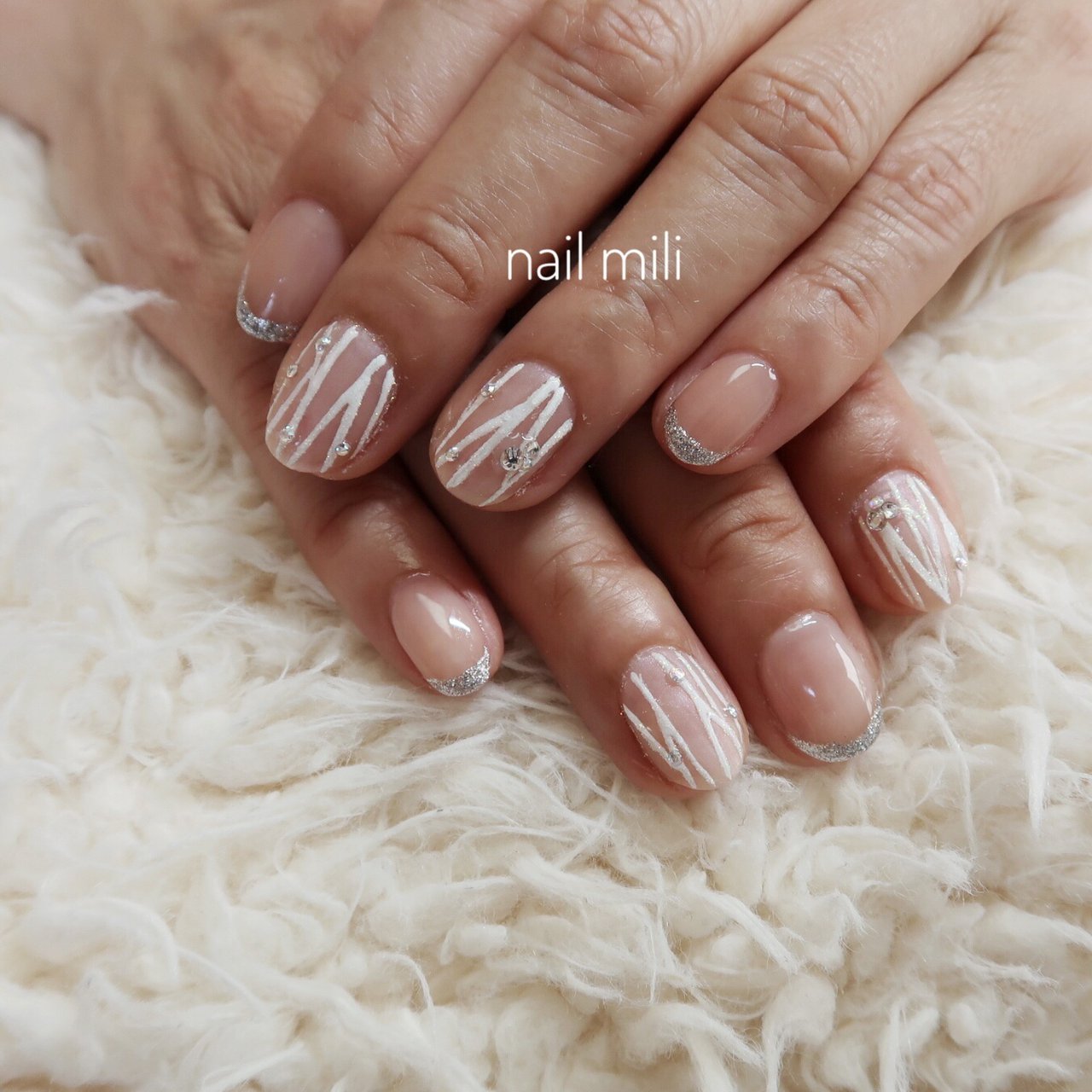 春 夏 女子会 ハンド フレンチ Nail Miliのネイルデザイン No ネイルブック