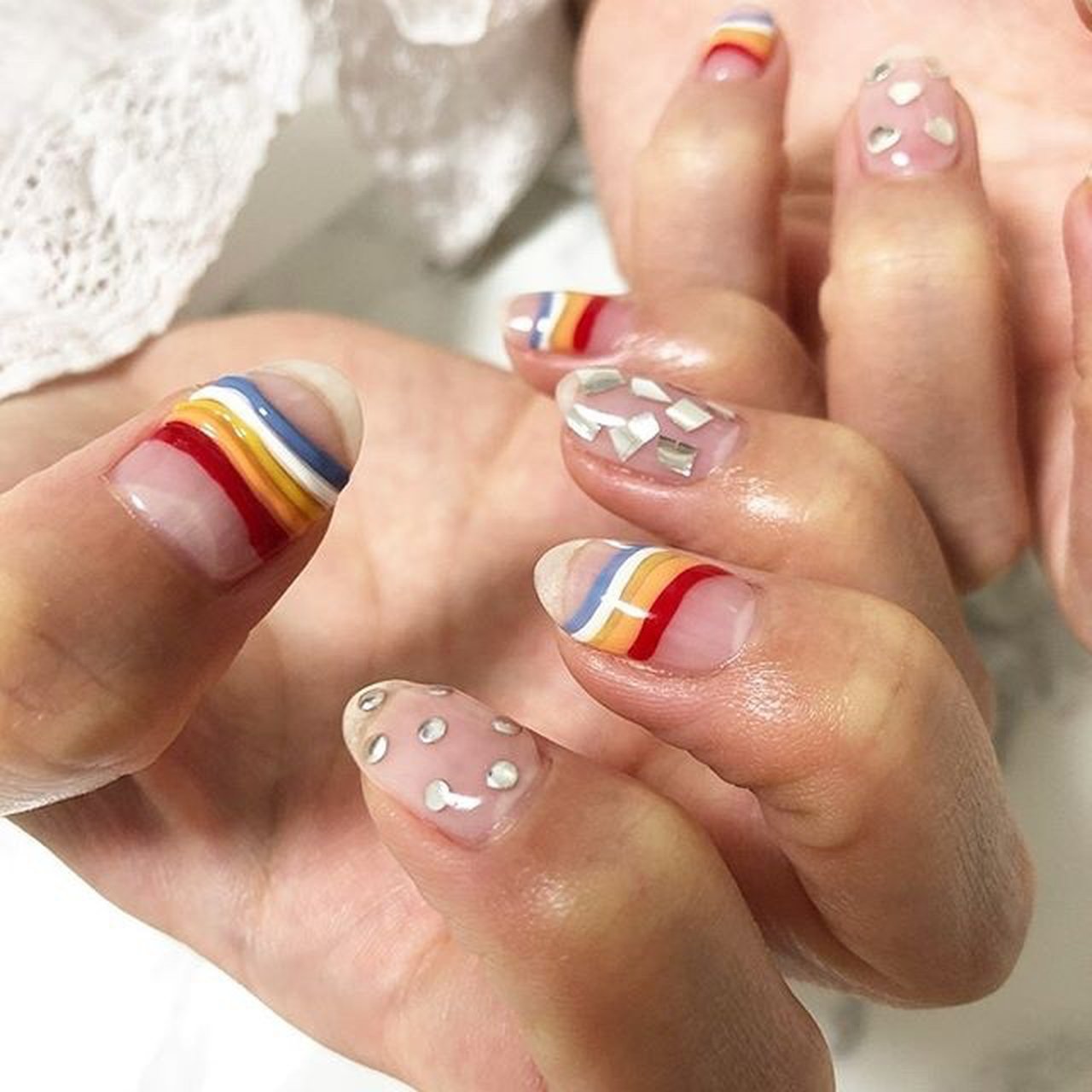 夏 リゾート ライブ スポーツ ハンド 703nailのネイルデザイン No ネイルブック