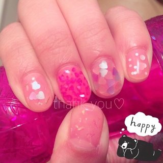 お客様お持ち込みネイル♪ #春 #夏 #秋 #冬 #お正月 #成人式 #バレンタイン #卒業式 #入学式 #梅雨 #海 #リゾート #浴衣 #スポーツ #ハロウィン #クリスマス #オフィス #ブライダル #パーティー #デート #ハンド #ビジュー #ラメ #ワンカラー #シェル #ハート #パール #シースルー #星 #ステンドグラス #ドット #スイーツ #ショート #ホワイト #クリア #ピンク #レッド #オレンジ #イエロー #グリーン #パープル #ブラウン #ゴールド #シルバー #メタリック #モノトーン #パステル #カラフル #ビビッド #ジェルネイル #お客様 #ネイルシール #パンナコッタ池袋西口店 #ネイルブック