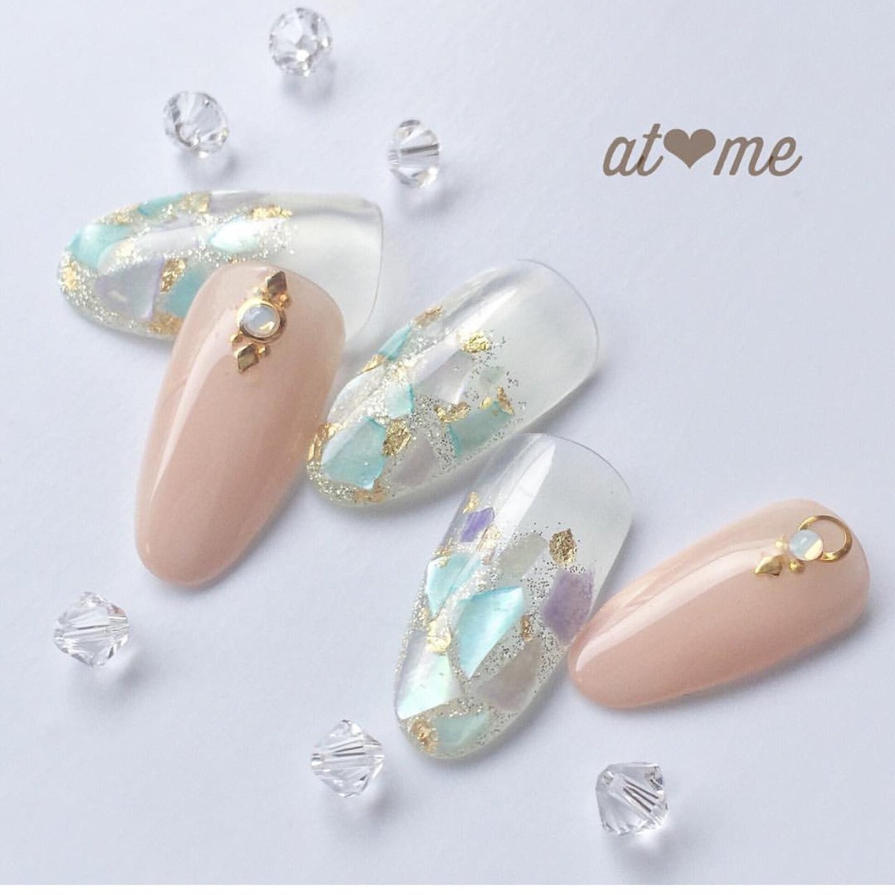 春 夏 海 リゾート フット At Meのネイルデザイン No ネイルブック