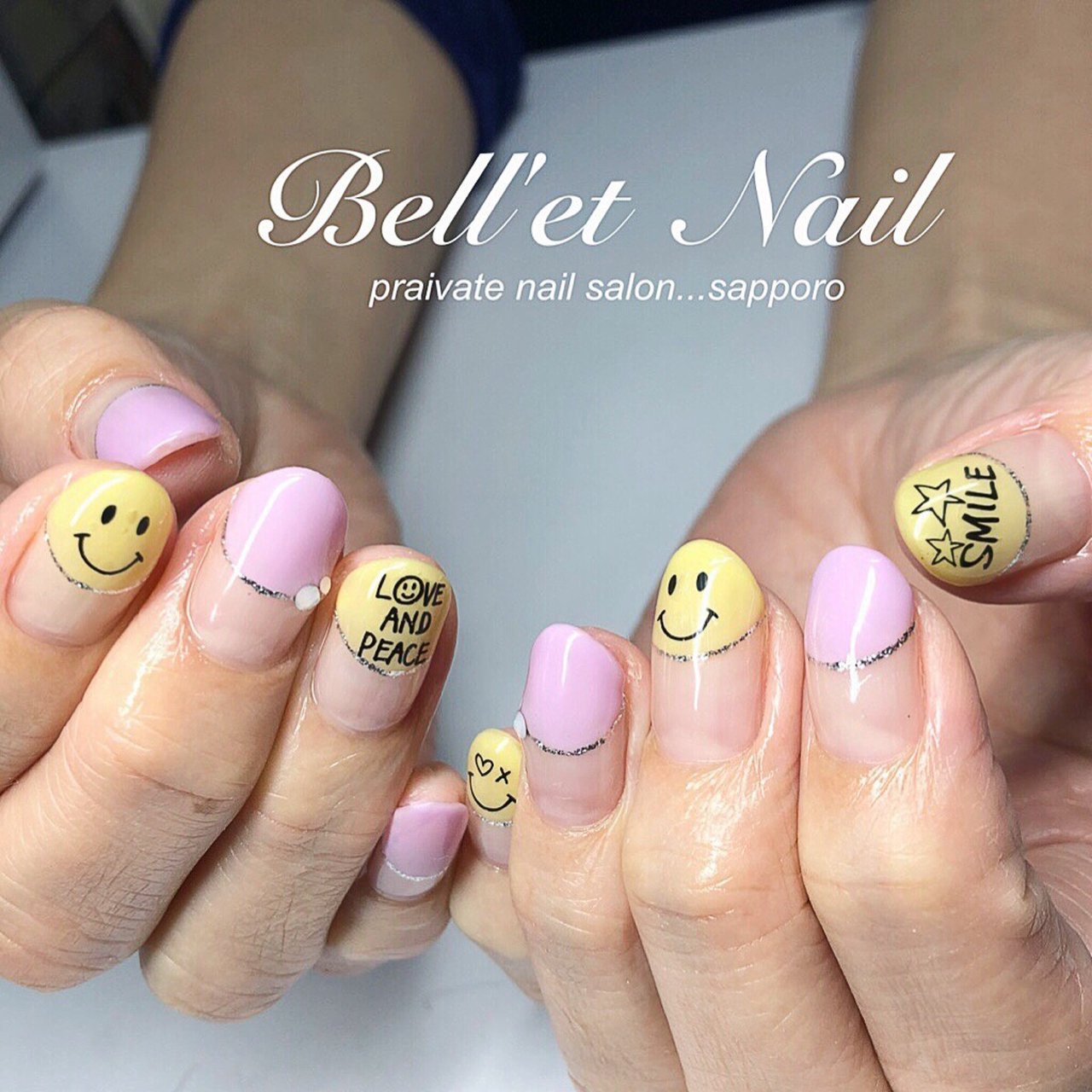 春 夏 ハンド フレンチ 変形フレンチ Bell Et Nail ネイリストayakoのネイルデザイン No ネイルブック