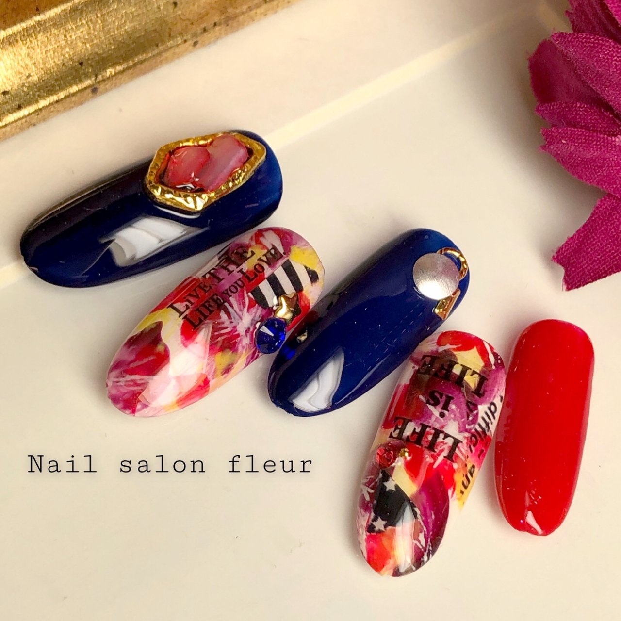 Nail Fleur Maki Futsukiのネイルデザイン No ネイルブック