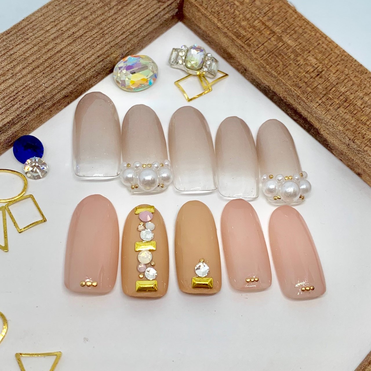 春 夏 ハンド ジェル ネイルチップ プチプラネイルサロンnailynailyのネイルデザイン No ネイルブック