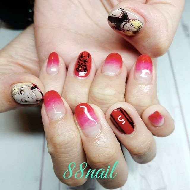 オールシーズン ライブ スポーツ ハンド グラデーション nailのネイルデザイン No ネイルブック