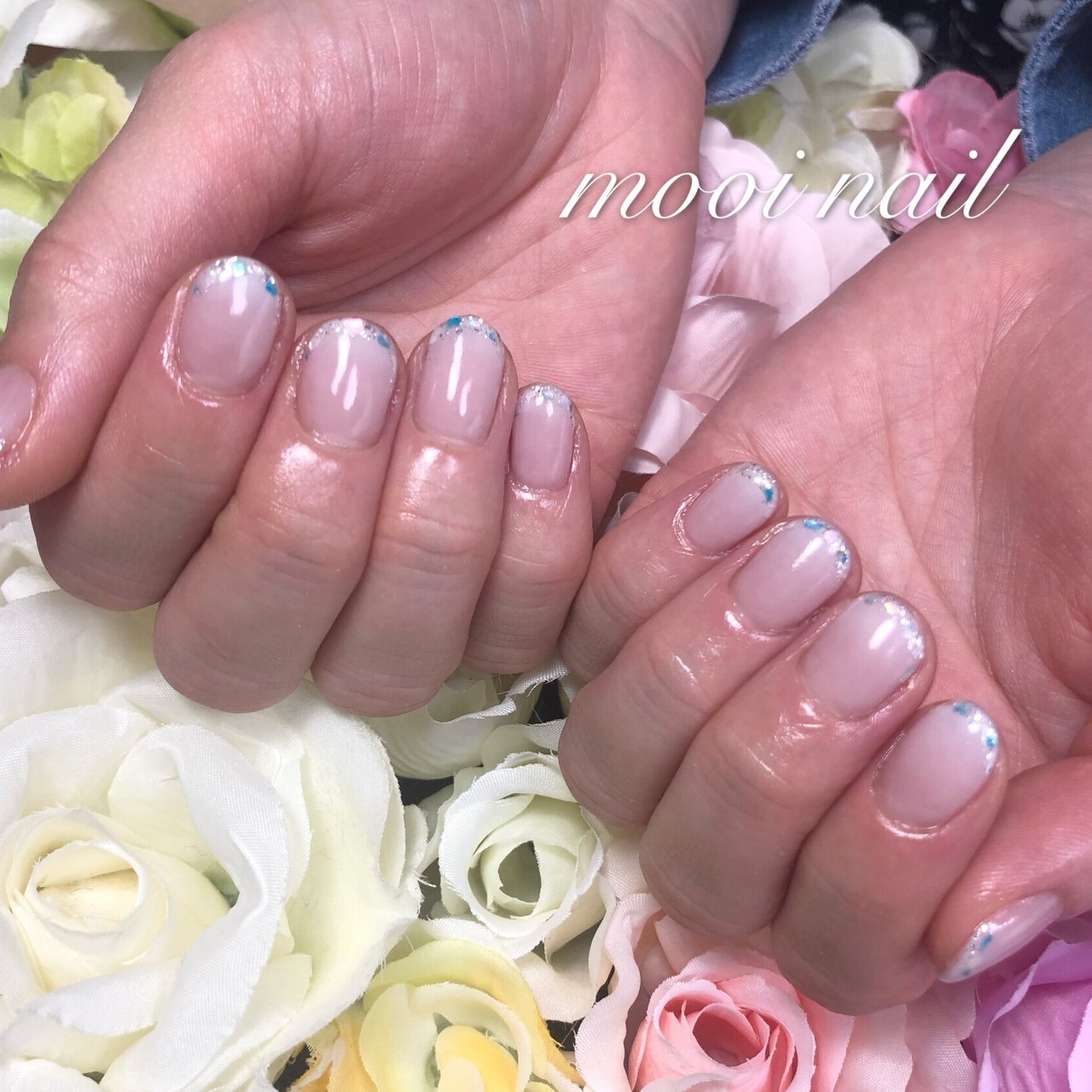 夏 オールシーズン ハンド シンプル グラデーション Gifu Mooi Nailのネイルデザイン No ネイルブック