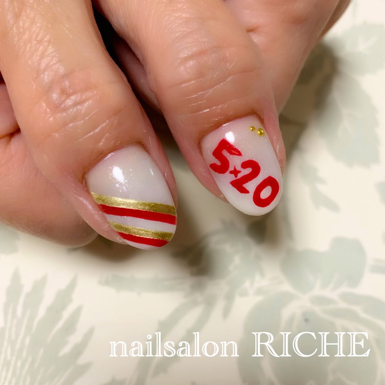 春 夏 ライブ ハンド グラデーション Nailsalon Richeのネイルデザイン No ネイルブック