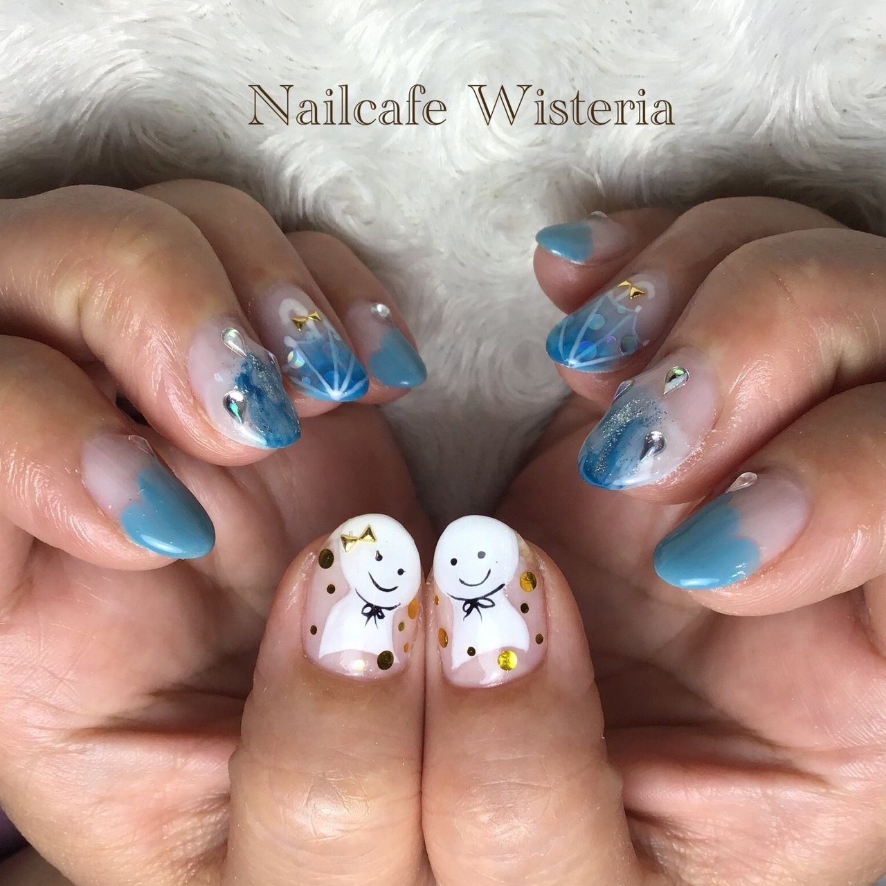 春 夏 梅雨 ハンド グラデーション Nailcafewisteriaのネイルデザイン No ネイルブック