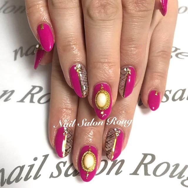 オールシーズン 成人式 ライブ 女子会 ハンド 郡山 Nail Salon Rougeのネイルデザイン No ネイルブック