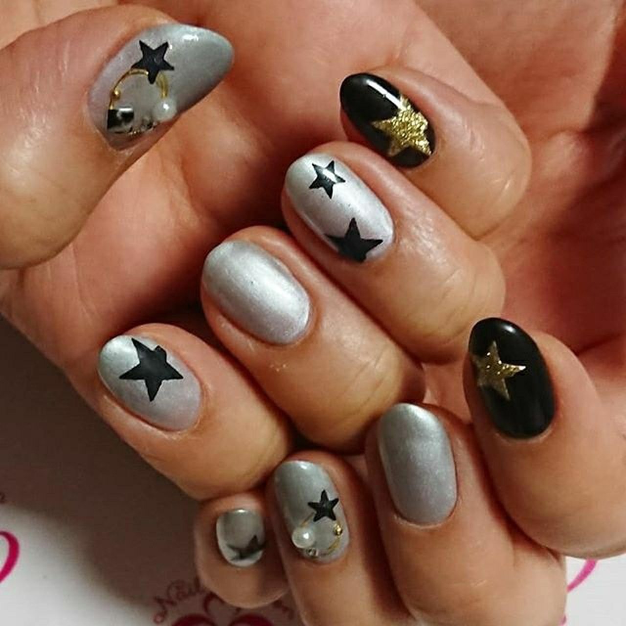 オールシーズン 旅行 七夕 ライブ ハンド Nail Salon Miiのネイルデザイン No ネイルブック