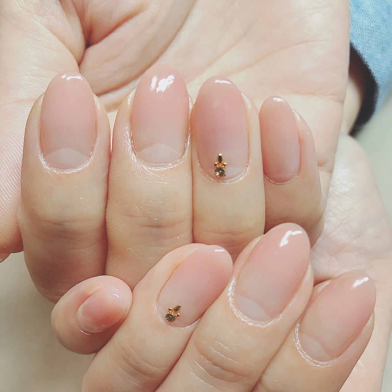 オールシーズン ハンド グラデーション ピンク ジェル Lualani Nailのネイルデザイン No ネイルブック