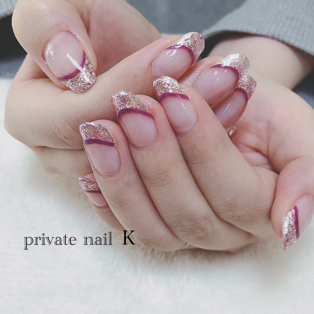 夏 オールシーズン パーティー ハンド フレンチ Nailkのネイルデザイン No ネイルブック