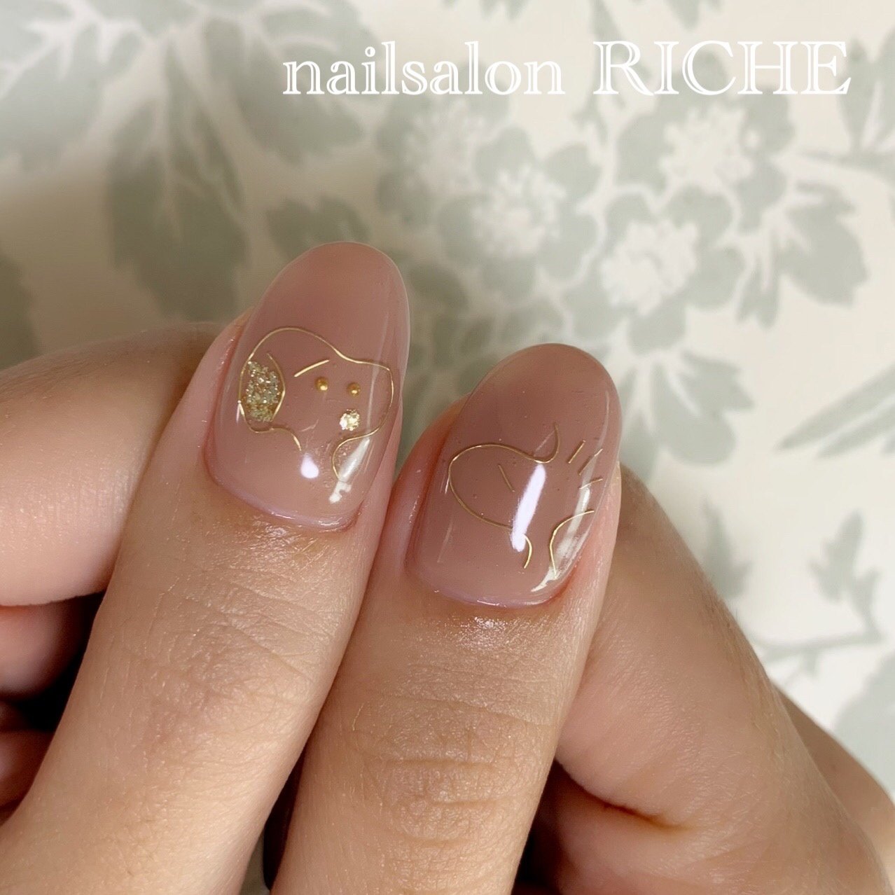 春 夏 女子会 ハンド シンプル Nailsalon Richeのネイルデザイン No ネイルブック