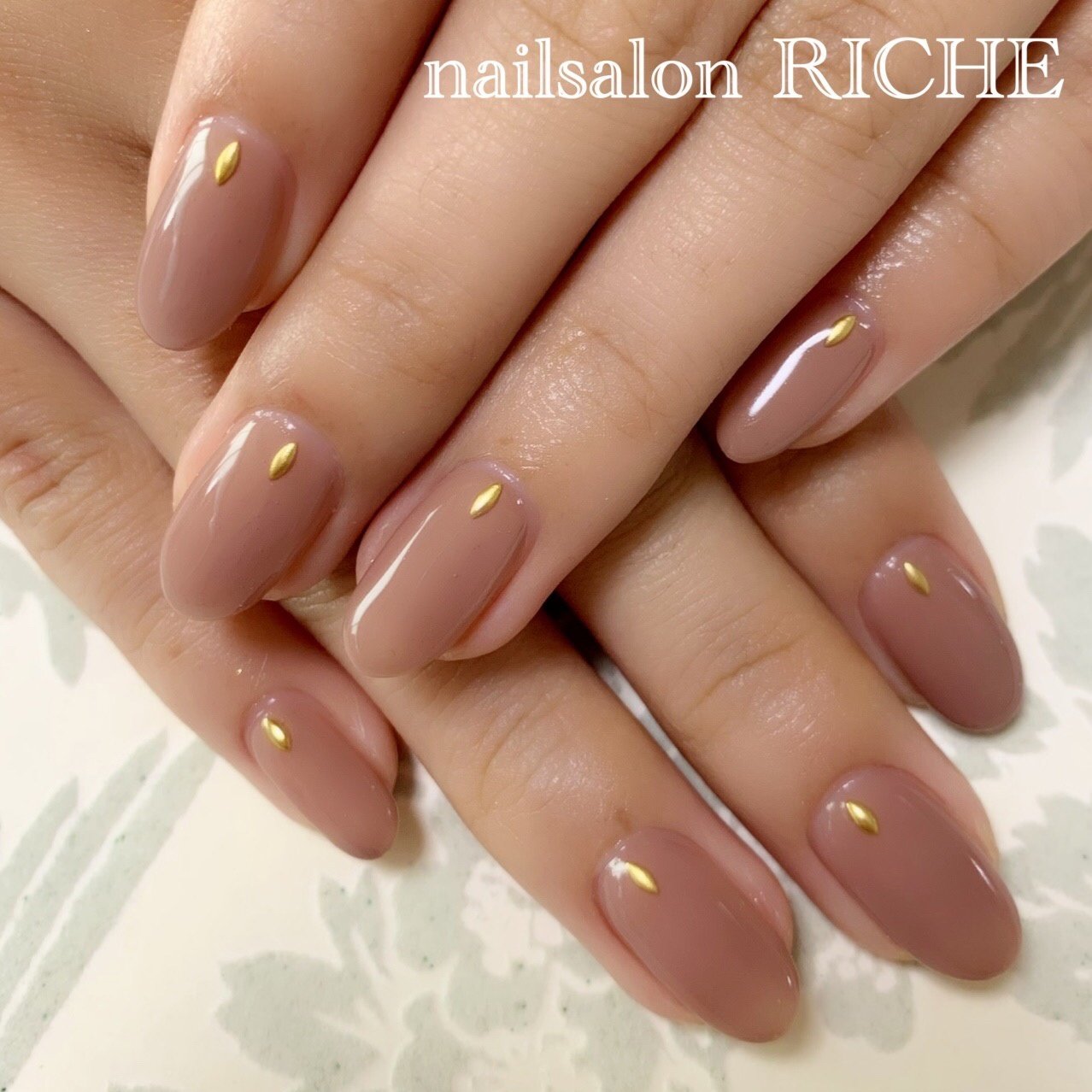 春 夏 女子会 ハンド シンプル Nailsalon Richeのネイルデザイン No ネイルブック