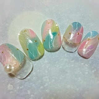  #春 #夏 #冬 #成人式 #バレンタイン #卒業式 #入学式 #梅雨 #海 #浴衣 #クリスマス #ブライダル #パーティー #デート #ハンド #クリア #ピンク #イエロー #グリーン #ブルー #ゴールド #シルバー #パステル #カラフル #asanyan♡ #ネイルブック