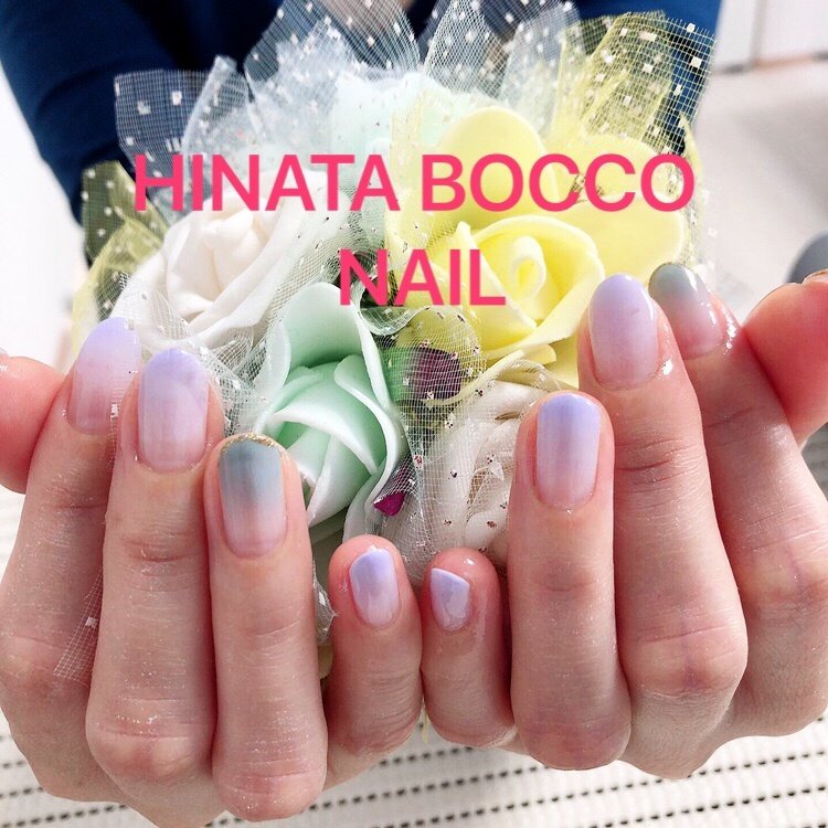 春 夏 梅雨 オフィス ハンド Hinataboccoのネイルデザイン No ネイルブック