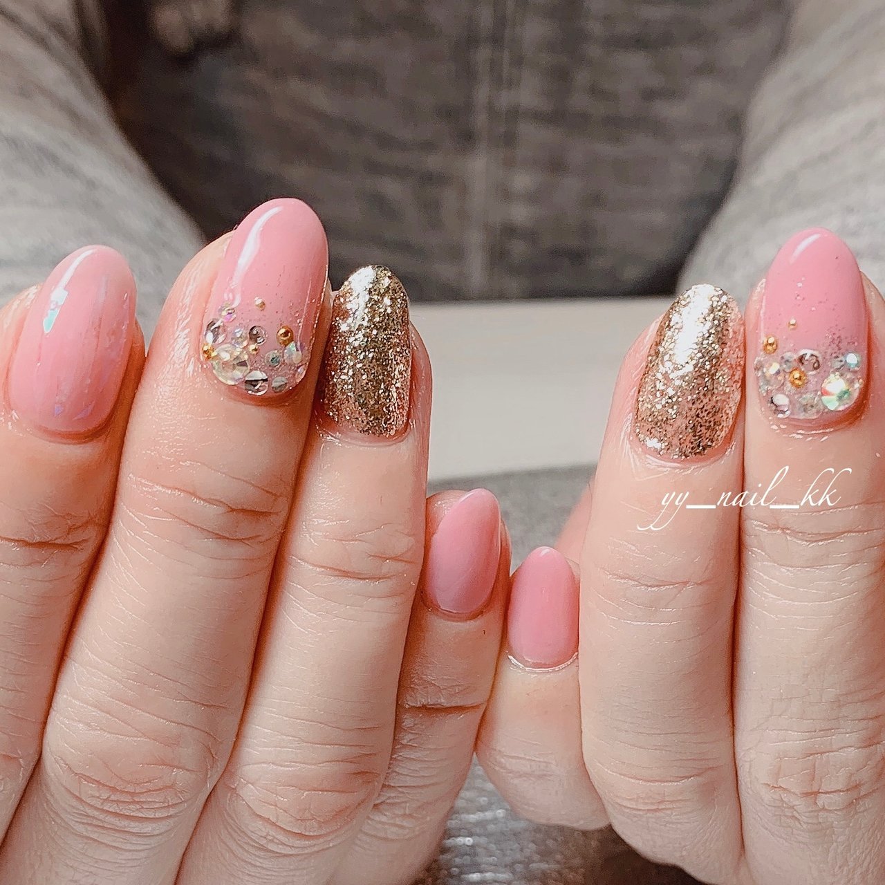 オールシーズン ブライダル パーティー デート ハンド Yy Nail Kkのネイルデザイン No ネイルブック