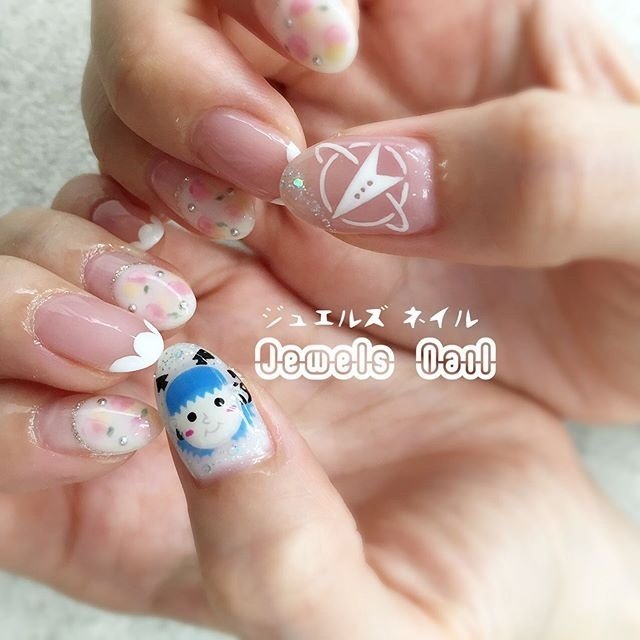オールシーズン ライブ パーティー 痛ネイル キャラクター パラジェル登録サロン ジュエルズネイルのネイルデザイン No ネイルブック