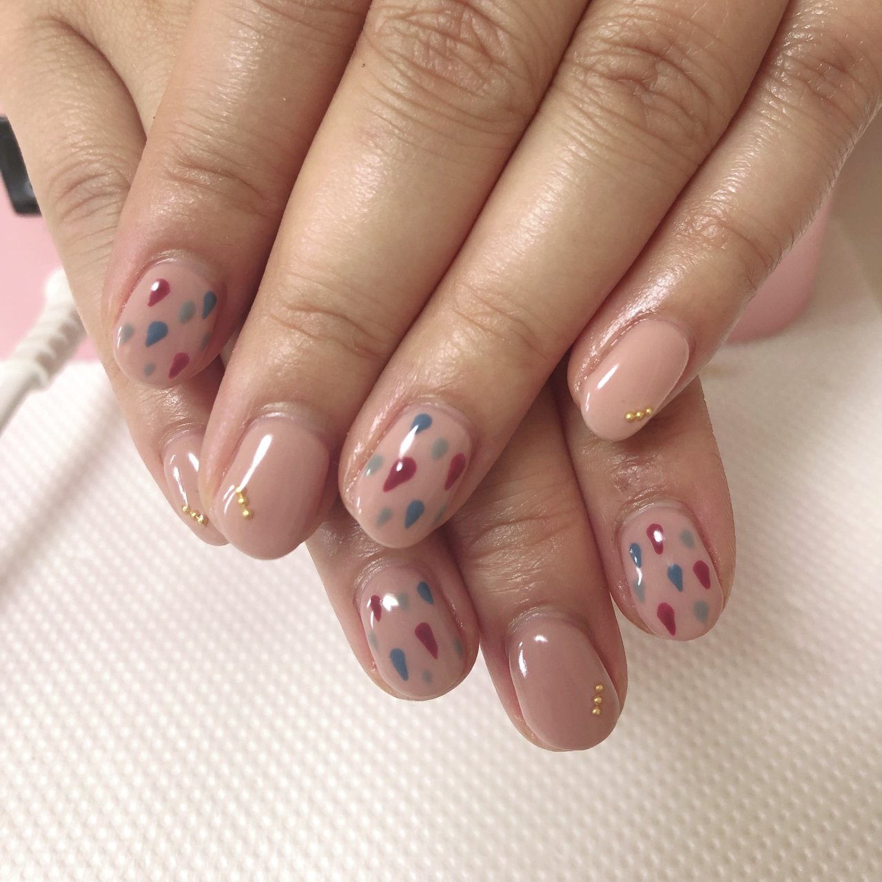 夏 梅雨 デート ハンド ワンカラー A Nailのネイルデザイン No ネイルブック