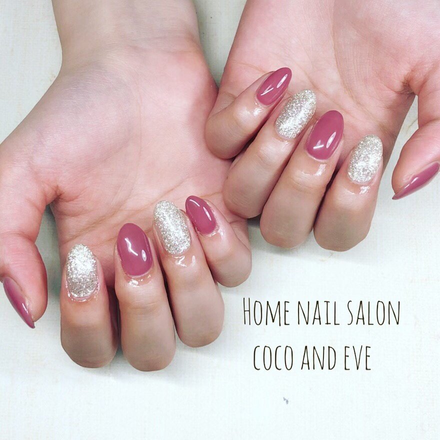 春 夏 ハンド シンプル ラメ Coco And Eve Nailのネイルデザイン No ネイルブック