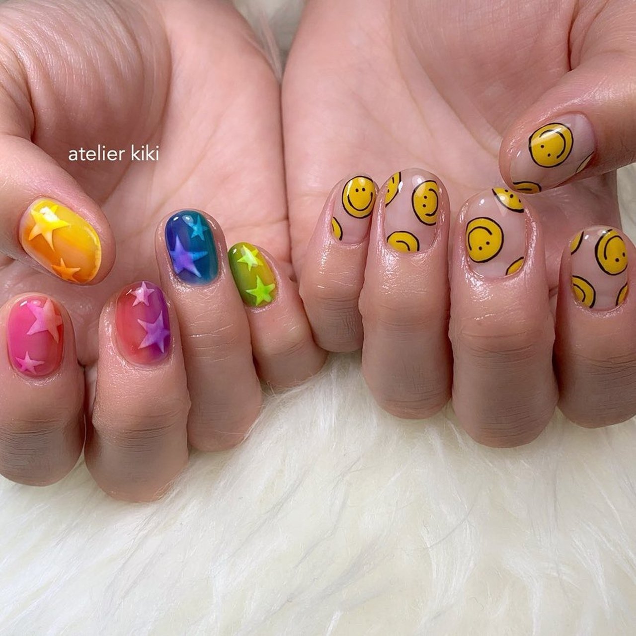 春 夏 オールシーズン リゾート ハンド Atelier Kiki アトリエキキ 千葉県柏市のネイルデザイン No ネイルブック