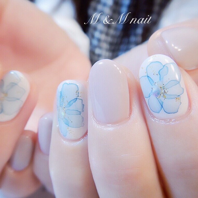 春 夏 梅雨 ハンド ワンカラー Mandmnailのネイルデザイン No ネイルブック