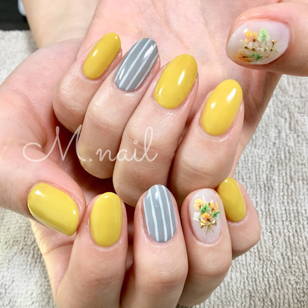 春 夏 デート 女子会 ハンド M Nailのネイルデザイン No ネイルブック