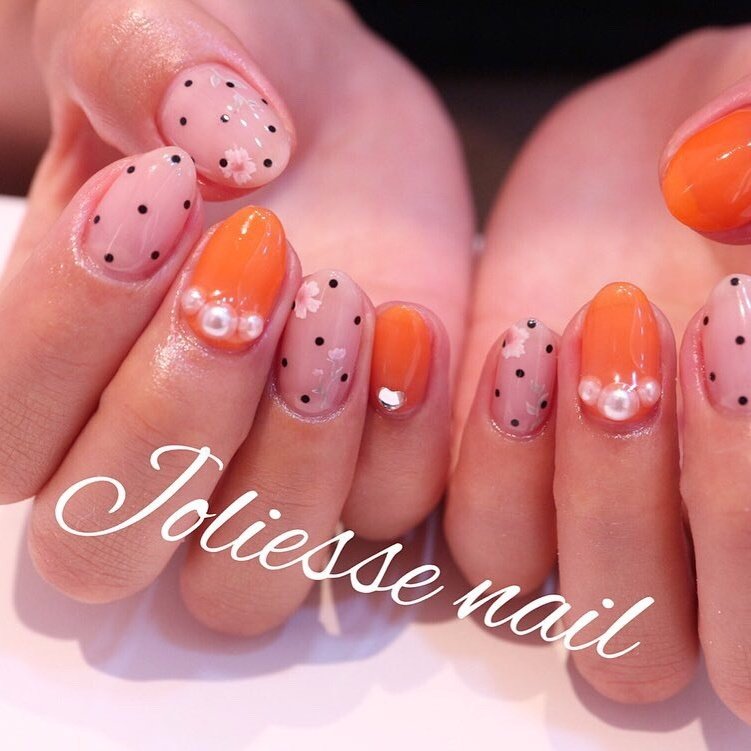 夏 旅行 リゾート 浴衣 ハンド Nailsalon Nookのネイルデザイン No 415 ネイルブック