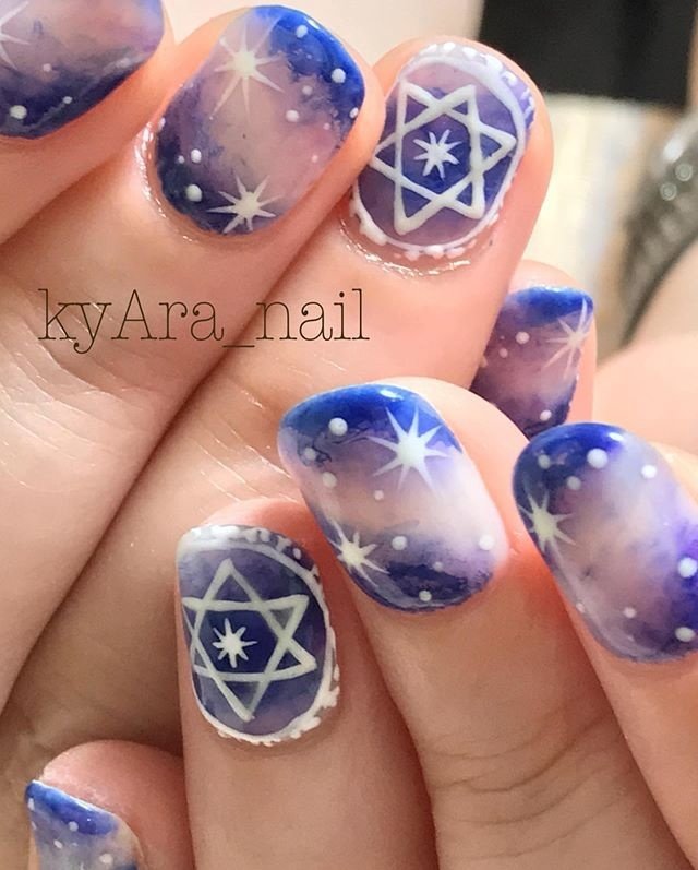 夏 七夕 海 リゾート ハンド Kyara Nailのネイルデザイン No ネイルブック