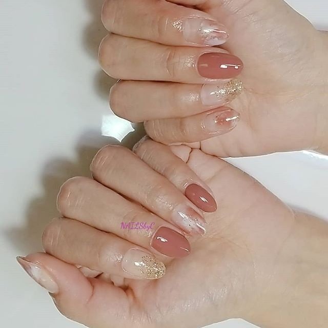 夏 オールシーズン オフィス デート ハンド Nails By Cのネイルデザイン No ネイルブック