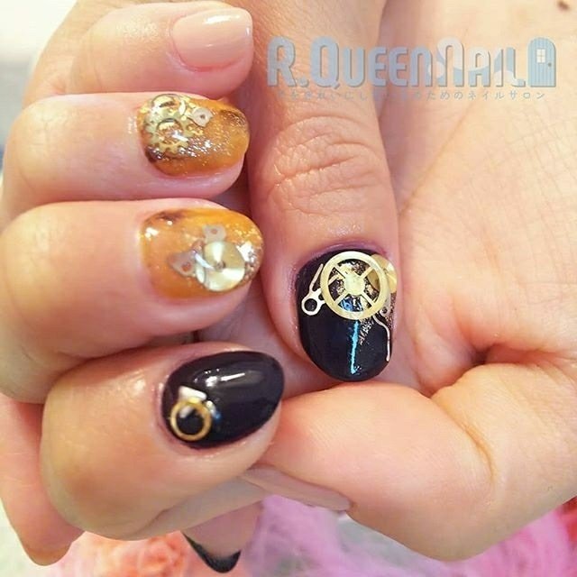オールシーズン ライブ ハンド ワンカラー べっ甲 今村しほり 千葉 R Queennailのネイルデザイン No ネイル ブック