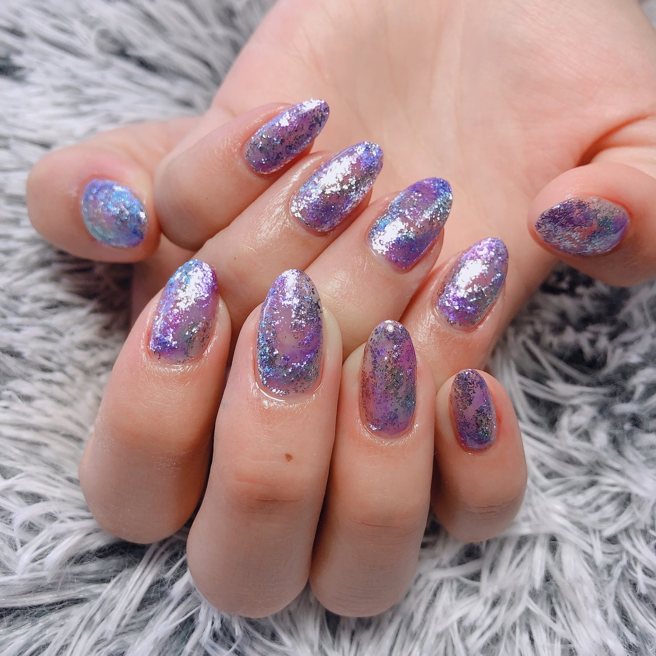 夏 オールシーズン 海 リゾート ハンド Nail Glitter ネイルグリッターのネイルデザイン No ネイルブック